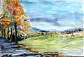 Kralicko akvarel 30x40